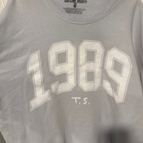 Taylor Swift 1989 Crewneck Sweatshirt - XXL - light blue - Picture 3 of 6